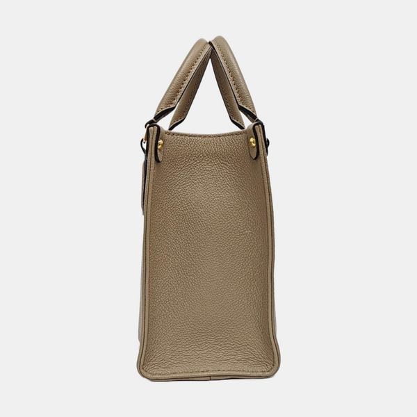 ONTHEGO PM Monogram Calfskin Gray
