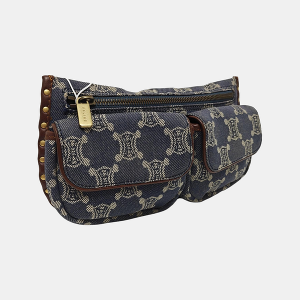 Canvas Belt Bag Blue