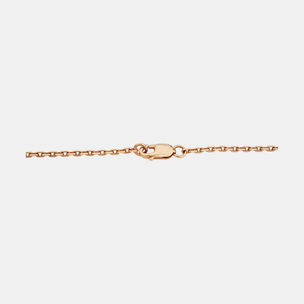 Pop H Metal Rose Gold Necklace