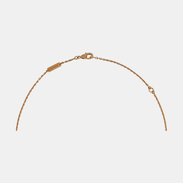Vintage Alhambra 18k Rose Gold Necklace