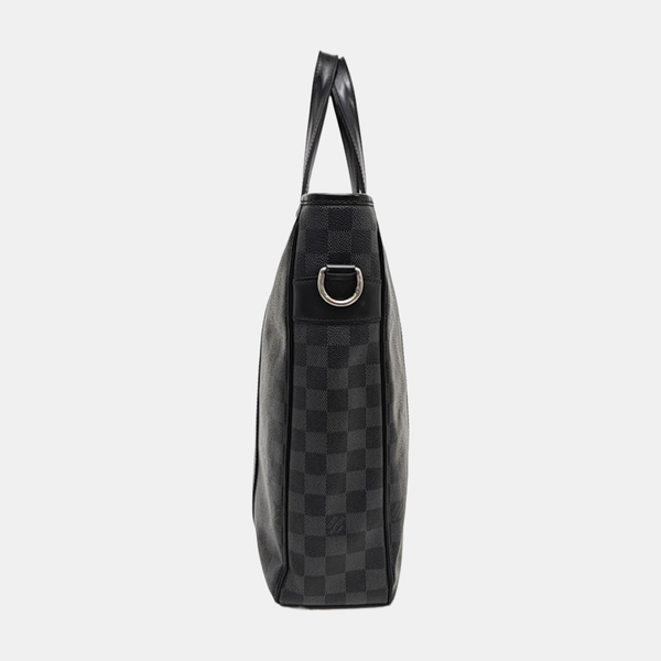 TADAO PM Damier Graphite Coated Canvas Gray