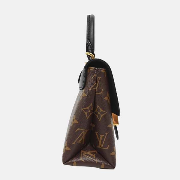 LOCKY BB Monogram Coated Canvas Brown