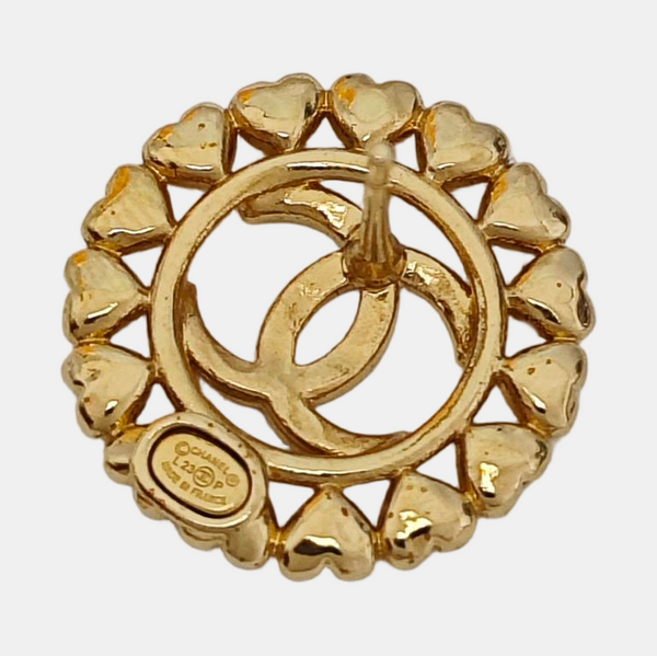 Metal Gold Stud Earrings