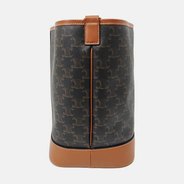 TRIOMPHE CANVAS Medium Coated Canvas Brown