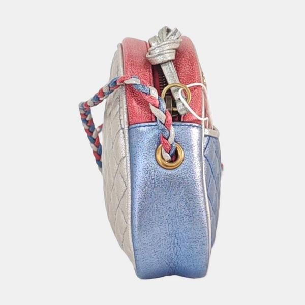 Zumi Mini Quilted Calfskin Multicolor