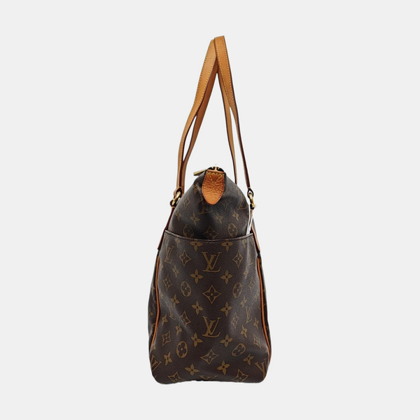 TOTALLY MM Monogram Coated Canvas Brown