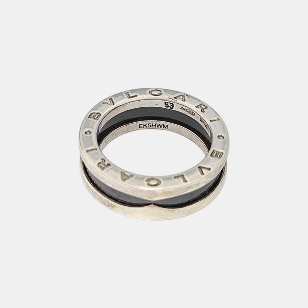 B.ZERO1 925 Sterling Silver Ring EU 53