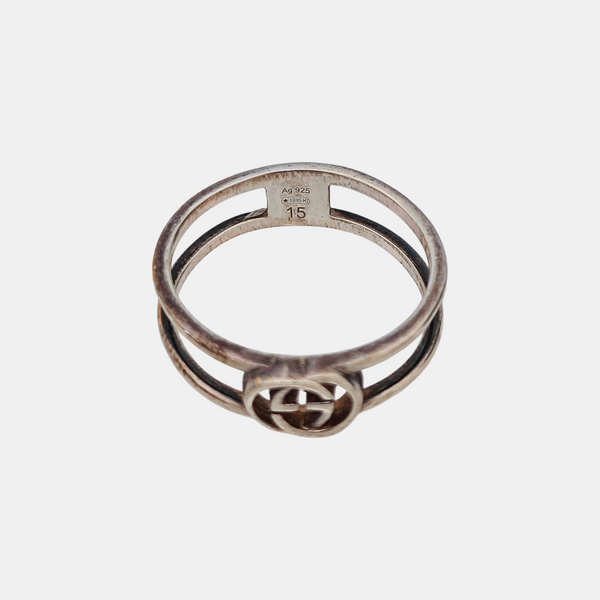 925 Sterling Silver Ring HK 15