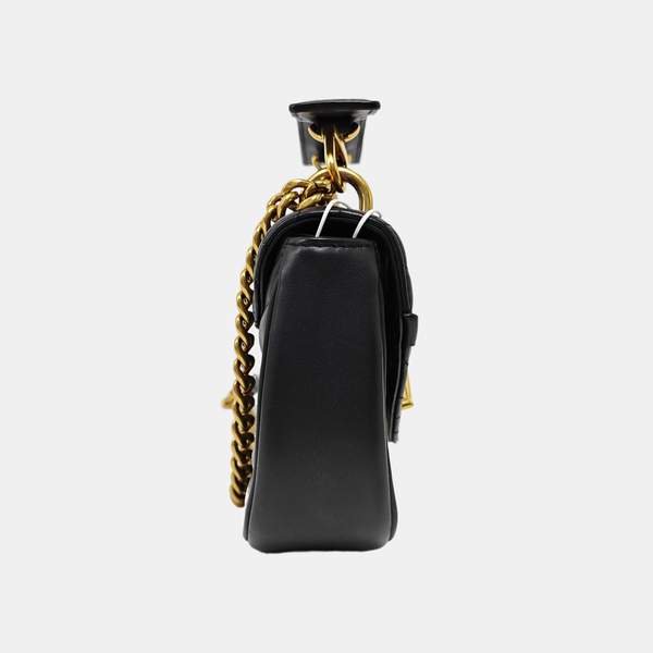 NEW WAVE PM Quilted Calfskin Black