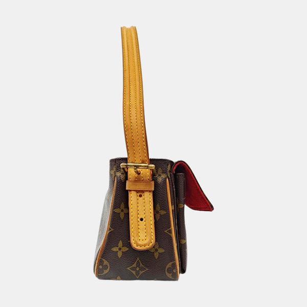 VIVA CITE Monogram Coated Canvas Brown
