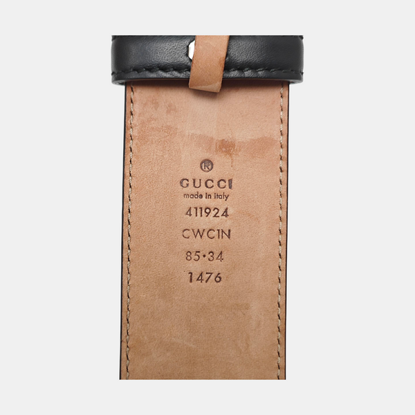 Leather Belt Black