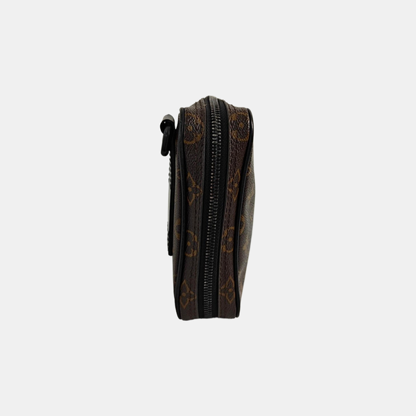 TROUSSE TOILETTE Monogram Coated Canvas Brown