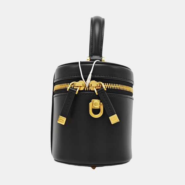 Travel Vanity Small Calfskin Black