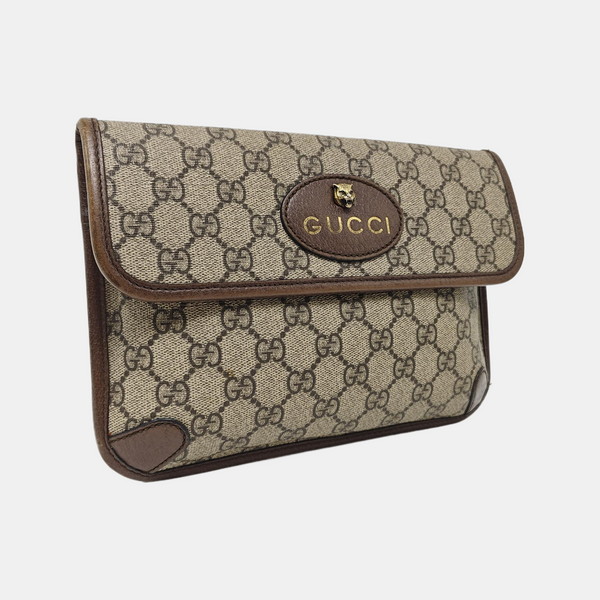 Neo Vintage Monogram Coated Canvas Beige