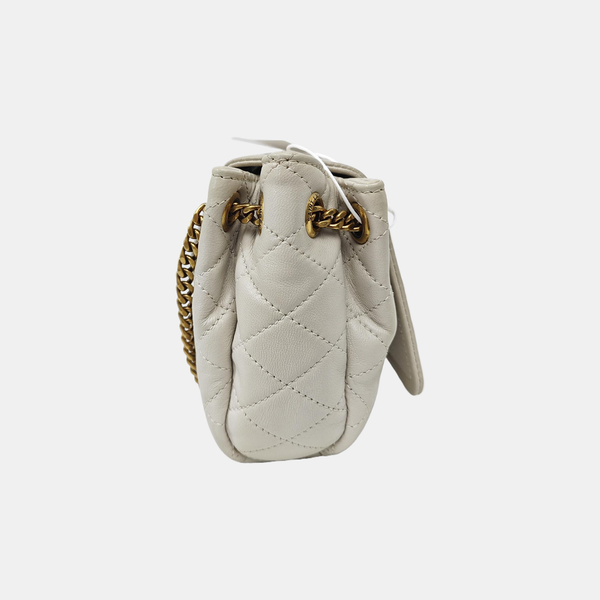 NOLITA Mini Quilted Lambskin Beige
