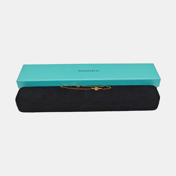 Tiffany T 18k Rose Gold Bracelet