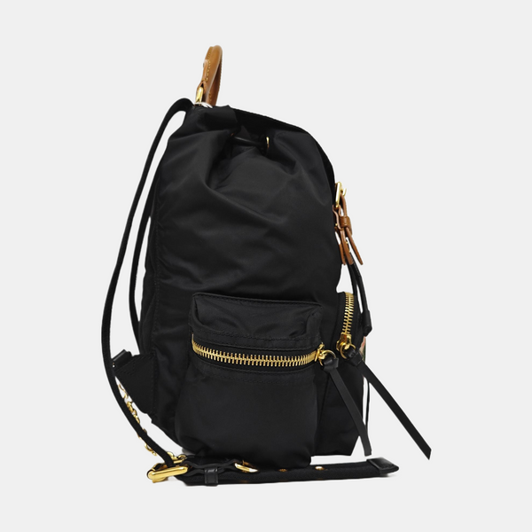 The Rucksack Nylon Black