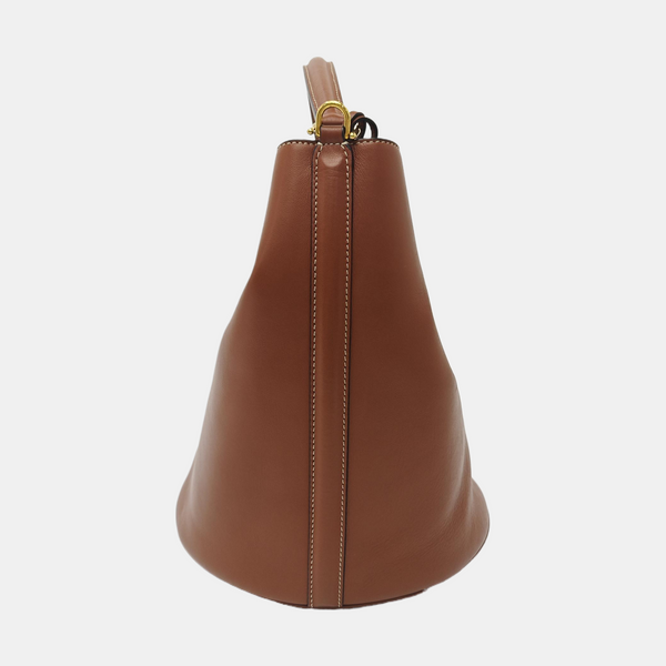 BUCKET 16 Calfskin Brown