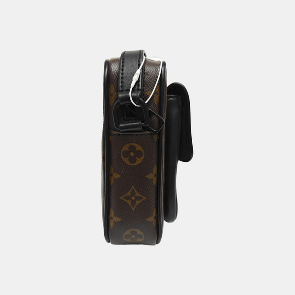 CHRISTOPHER Monogram Coated Canvas Brown