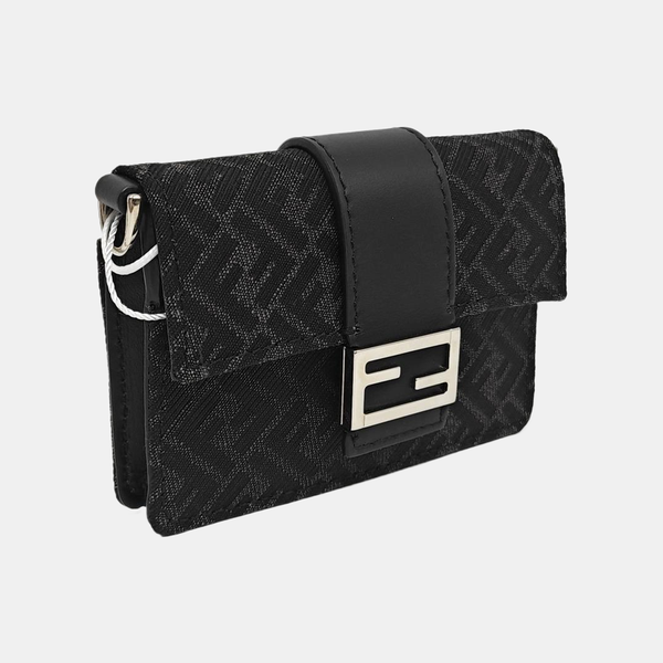 Authenticated pre-owned Baguette Mini Fabric Black - Shoulder Bag at Looply