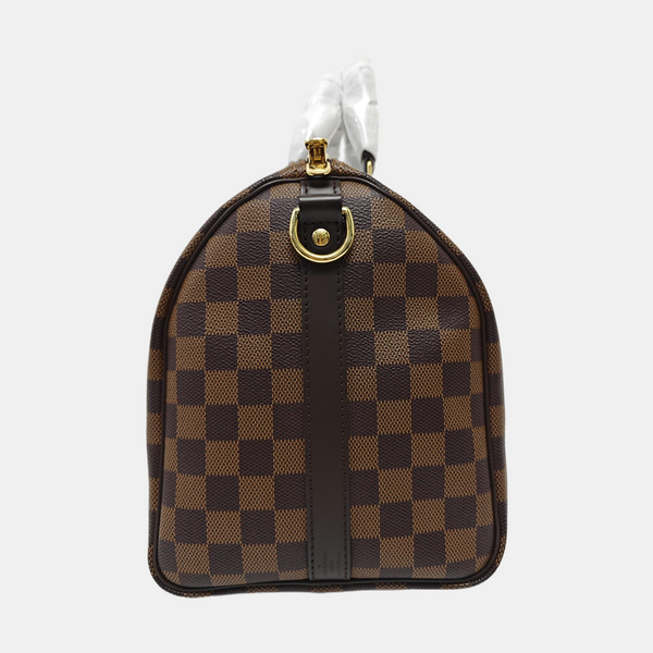 SPEEDY 30 Damier Ebene Coated Canvas Brown