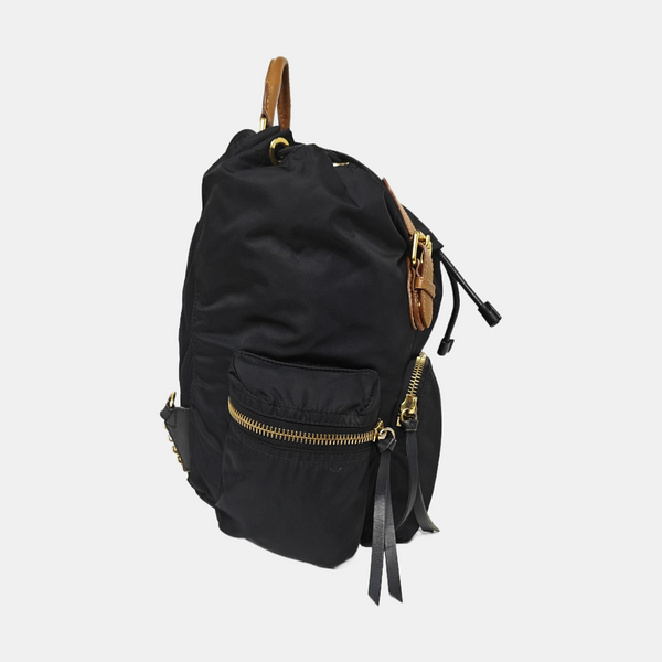 The Rucksack Nylon Black