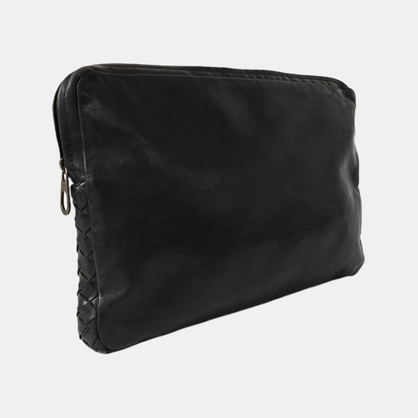 Calfskin Clutch Black