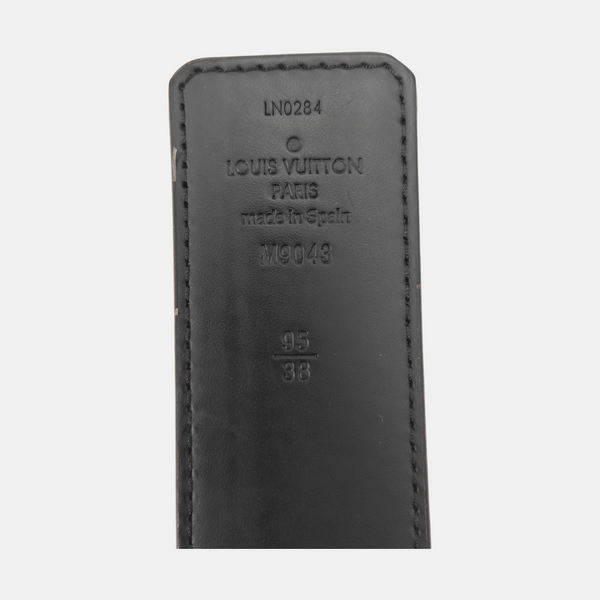 Coated Canvas Belt Black