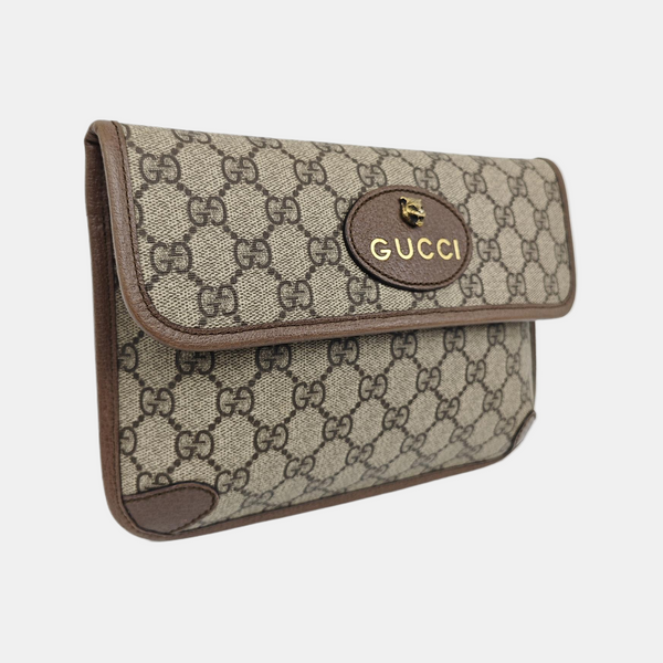 Neo Vintage Monogram Coated Canvas Beige