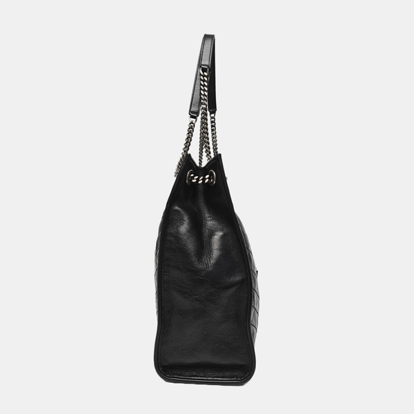 NIKI Quilted Calfskin Gray