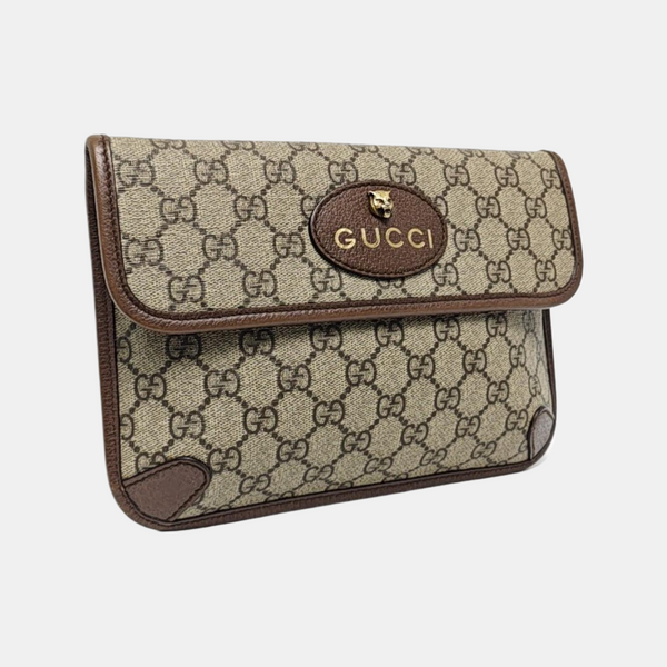 Neo Vintage Monogram Coated Canvas Beige