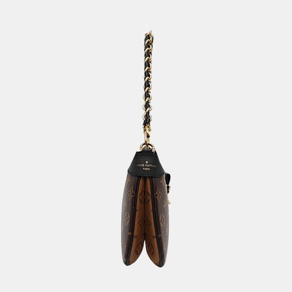 TWINNY Monogram Coated Canvas Brown