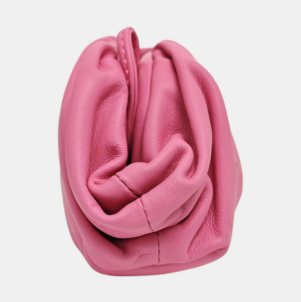 Authenticated pre-owned The Pouch Lambskin Pink - Shoulder Bag at Looply