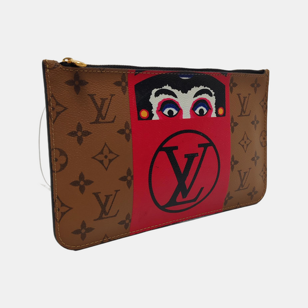 Monogram Coated Canvas Brown