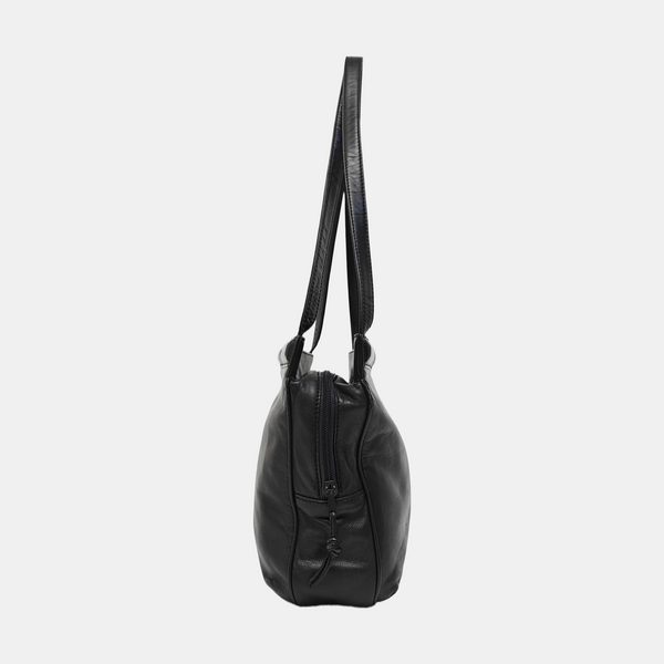 Lambskin Shoulder Bag Black