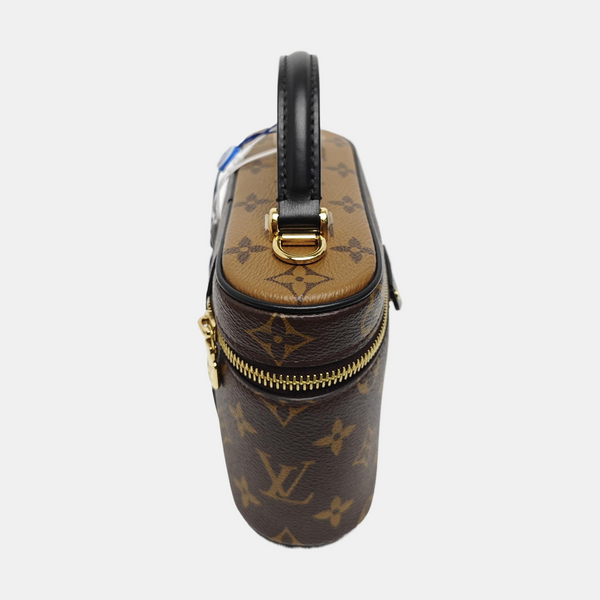 Vanity Chain Pouch Monogram Coated Canvas Brown