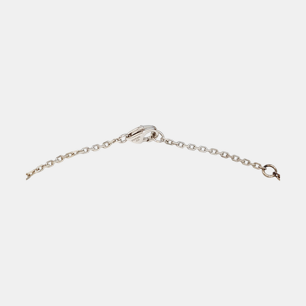 LOVE 18k White Gold Silver Necklace