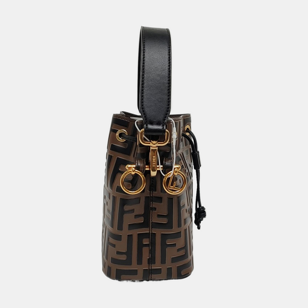 Mon Tresor Mini Monogram Calfskin Brown