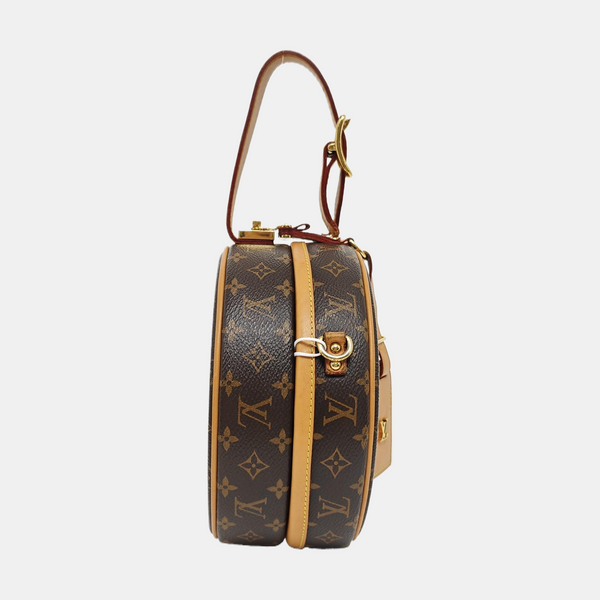 BOITE CHAPEAU PM Monogram Coated Canvas Brown