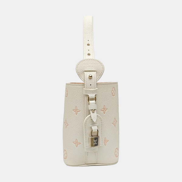 ALL IN BB Monogram Calfskin White