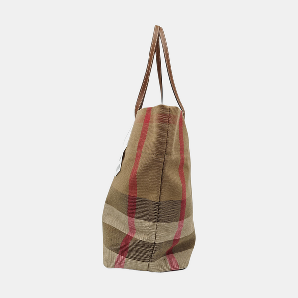 Fabric Tote Bag Beige