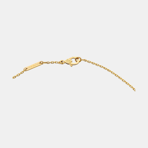 Vintage Alhambra 18k Gold Necklace