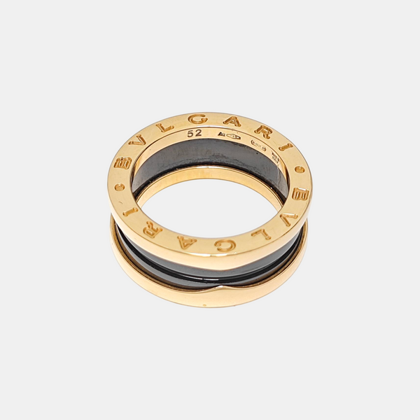 B.ZERO1 18k Rose Gold Ring EU 52