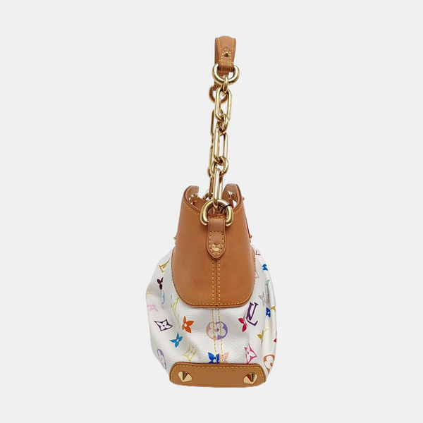 LV × TM JUDY PM Monogram Coated Canvas White