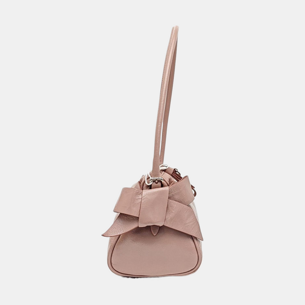 Calfskin Shoulder Bag Pink