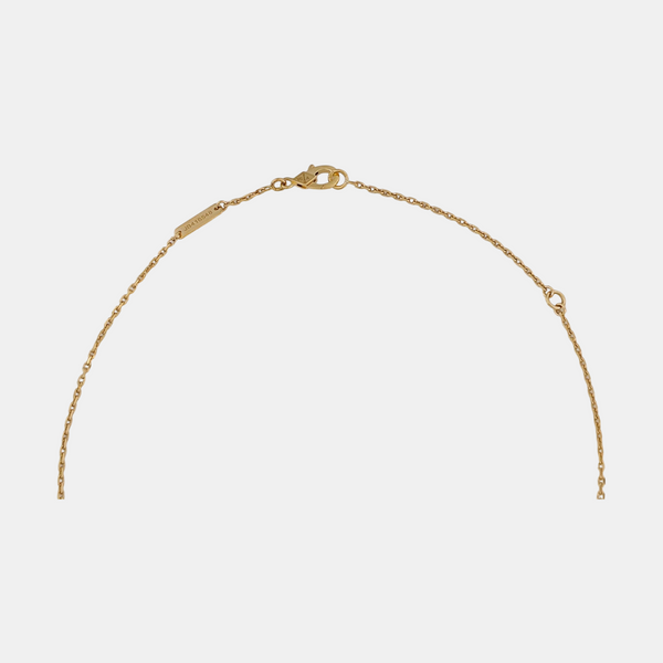 Vintage Alhambra 18k Gold Necklace