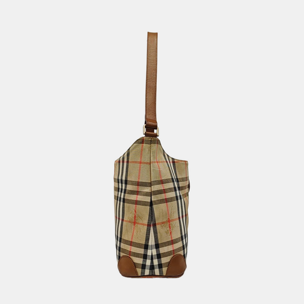 Canvas Top Handle Bag Beige