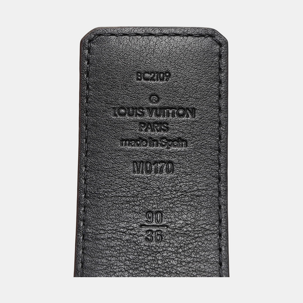 Coated Canvas Belt Brown