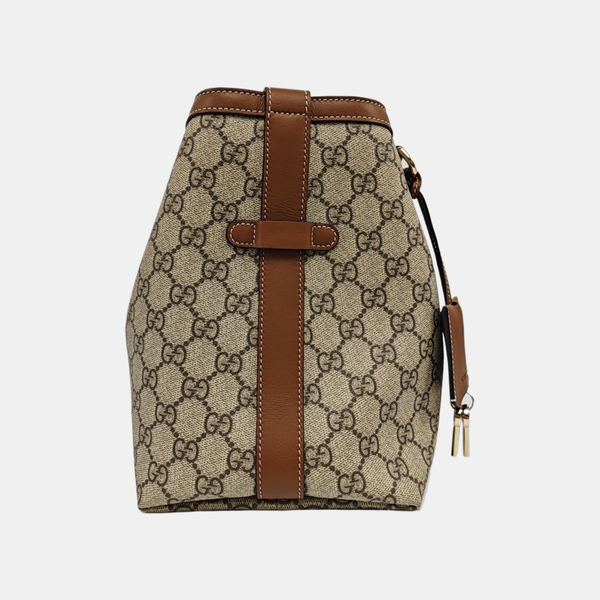 Padlock Medium Monogram Canvas Beige