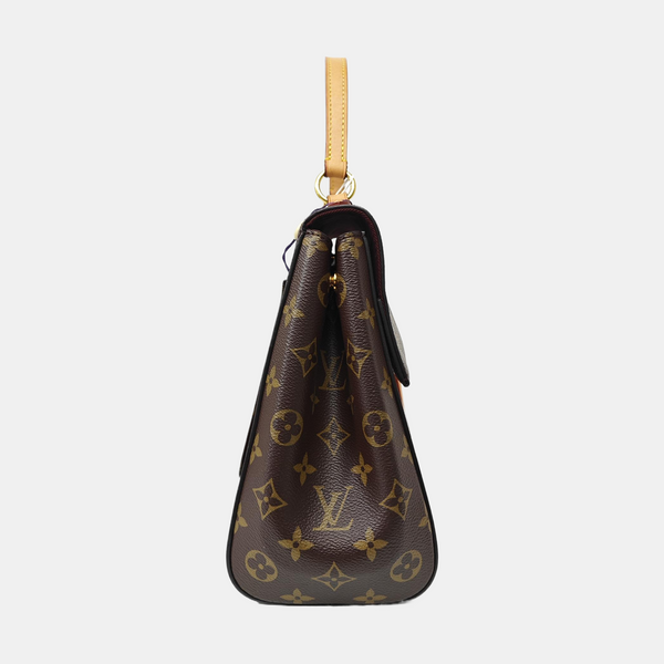 CLUNY MM Monogram Coated Canvas Brown